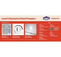 Hotpoint 6.9-cu ft Manual Defrost Chest Freezer Convertible ...