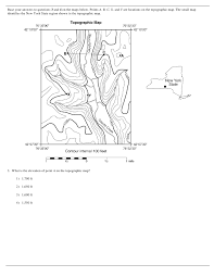 Through the use of contour lines, topo maps bring a the usgs has been producing topographic maps since 1879 and has produced some 54,000 maps that cover the topography of the entire lower 48 states. Reading Topographic Maps Gizmo Answers Pdf 31 Topographic Map Reading Worksheet Answer Key The First Thing To Notice On A Topographical Map Is The Title Shigeru Yahaba