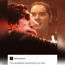 Haha Funny Screenshot Rey Kylo Star Wars Humor Star Wars Jokes Star Wars Memes