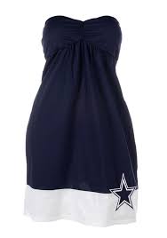 Dallas Cowboys Womens Navy Blue Oleander Tube Dress Dallas Cowboys Women Dallas Cowboys Dresses Dallas Cowboys Outfits
