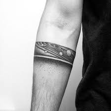 Top 43 Black Band Tattoo Ideas 2021 Inspiration Guide Band Tattoo Designs Forearm Band Tattoos Black Band Tattoo