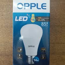Philips led downlight dn020b gen3 14 watt 6 inch: Bohlam Lampu Led Bulb Opple 14 Watt Warm White 6500k Shopee Indonesia