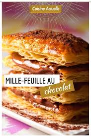 Mille Feuille Au Chocolat Recettes Recette Recette Recettes Sucrees Recette Dessert