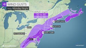 Track your local forecast for washington d.c., maryland and virginia quickly with the free fox 5 dc weather app. Winds To Threaten Power Outages Travel Delays From Dc To New York City And Boston Into Monday Evening Accuweather