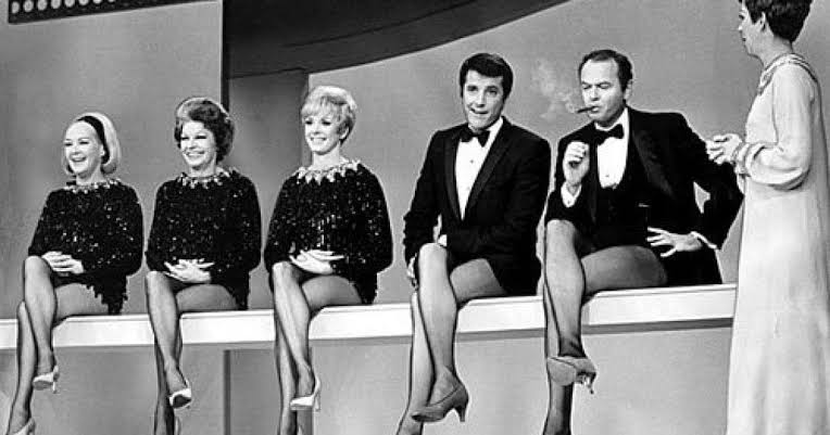 Carol Burnett Show's 1968 best legs contest