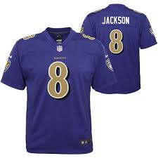 Lamar Jackson Baltimore Ravens Nike Youth Color Rush Player Game Jersey Purple Baltimoreravens In 2020 Lamar Jackson Color Rush Baltimore Ravens Colors