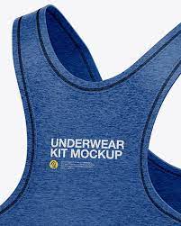 Download Women S Underwear Kit Back Half Side View In Apparel Mockups On Yellow Images Object Mockups