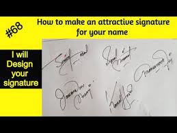 This represents perhaps the most complete picture of the most common names in the united states. Name Signature Design Detailed Login Instructions Loginnote