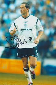 Sold at Auction: Dean Holdsworth signed 12x8 inch colour photo pictured  while playing for Bolton Wanderers. Good