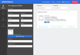 A signature maker is a tool that helps you create an online signature. Html Email Signature Generator Create Email Signature Signmyemails Com