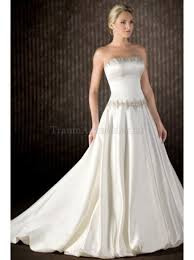 Du bist auf der suche nach dem idealen brautkleid? Taft Armellos Schlichtes Glamouroses Brautkleid