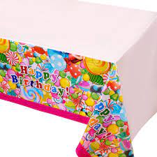 The sorting hat will magically determine if the baby will be a boy or a girl. Buy Sweet Candy Lollipop Plastic Tablecloth For Candyland Themed Birthday Party Baby Shower Decoration Rectangle Disposable Table Cover 52 X 90 Inches Online In Turkey B07y6yrg92
