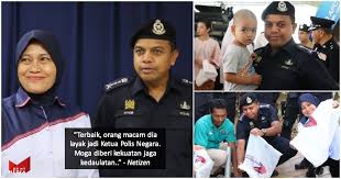 Beliau merupakan ketua polis negara yang ke lapan menggantikan tan sri mohd bakri bin hj. Ayob Khan Tayang Isteri Sama2 Beramah Mesra Dengan Rakyat Johor