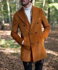 The best men's overcoats & peacoats. Grava Slim Fit Camel Double Breasted Coat Hollo Men