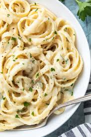 Ingredients · ▢ 1 tablespoon extra virgin olive oil · ▢ 2 tablespoons cornstarch · ▢ 1 cup broth vegetable or chicken · ▢ 1/2 cup skim milk · ▢ . Cauliflower Alfredo Sauce Vegan Nut Free Simply Whisked
