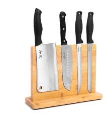 Free shipping on qualified orders. Wood Bamboo Knife Holder Household Kitchen Knife Block Kitchen Ware China Knife Block And Knife Holder Price Made In China Com