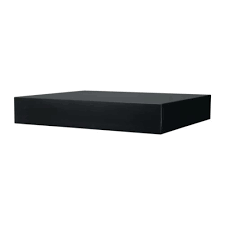 Wall shelves turn empty walls into a museum of you where you can store and show off your things. Ikea 701 036 22 Lack Wall Shelf 11 3 4 Black Walmart Canada