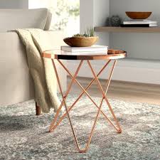 Mistana Chevy Clear Glass Top End Table Reviews Wayfair Table Mobilier De Salon Mobilier