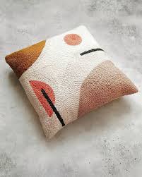 Abstract Cushion Cover In Seasional Colors From Windstoretextiles 2020 Kirlent Bohem Yastiklar Yastik Kilifi