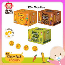 Since this is the first one, i got a bit carried away! Buy Baby Food Apple Monkey Gluten Free Cookies 60g 12 Months Biskut Snek Bayi Baby Snack 12 Bulan Seetracker Malaysia