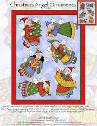 Free weeping angel doctor who mini cross stitch pattern from crafttimeinarkham on etsy. Joan Elliott Christmas Angel Ornaments Cross Stitch Pattern 123stitch