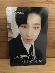 Seventeen wonwoo 24h limited edition a ver. Seventeen We Make You Japan Album Photocard Wonwoo Not Alone