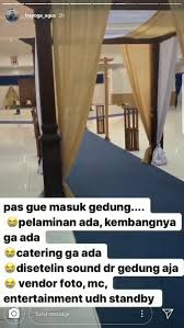 Penyidikan juga terus dilakukan dengan menggeledah kantor dan kediaman pemilik wedding organizer dan memeriksa 20 saksi termasuk vendor korban dan. Viral Utas Pengantin Ditipu Wo Habis Habisan Di Hari H Bisa Jadi Pelajaran Berharga Buat Kamu Juga