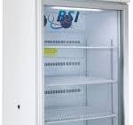 BSI Silver Series 20 Cu. Ft. Compact Laboratory Refrigerator | Glass Door