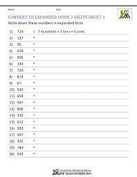 Second Grade Place Value Worksheets