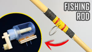 how to make a fishing rod and reel at
