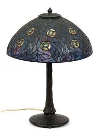Enjoy free shipping on most stuff, even big stuff. Lot Art Dale Tiffany Leaded Glass Table Lamp 23 Dia 16