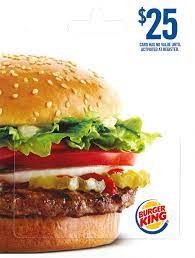 You can also sell your gift card by giving the details of card as the gift card brand and remaining balance of the gift card. Amazon Com Burger King 25 Gift Cards
