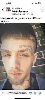 Discussion about a person's doppelganger with a humorous tone