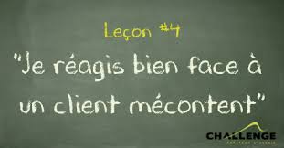 Quelles qu'elles soient, les plaintes de vos clients ne marquent pas la fin d'une relation, bien au contraire. Bien Reagir Face A Un Client Mecontent Challenge