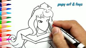 Sketsa mewarnai gambar barbie aurora sketsa mewarnai. Ajaib Belajar Cara Menggambar Aurora Putri Disney Mewarnai Kartun Dengan Mudah Anak Menggambar Youtube