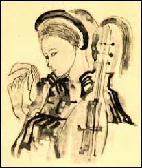 Image result for chinh phụ trông chồng