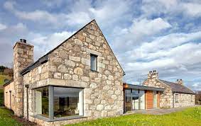 See more ideas about stone cottages, english cottage, cottage. Stone And Glass Torispardon House Is A Modern Take On Traditional Scottish Farmhouses