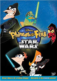 Disney Phineas Ferb Star Wars Vincent Martella Thomas Brodie Sangster Dan Povenmire Ashley Tisdale Alys Phineas And Ferb Star Wars Dvd Star Wars Memes