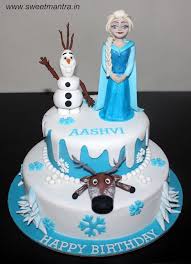 Birthday Transparent Background Chocolate Truffle Cake Frozen Elsa Theme Customized Designer 2 Layer Fondant Cake With 3d Elsa Olaf Sven For Girl S Birthday A Birthday Cake Decorating Cake Chocolate Truffle Cake