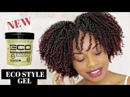 Wash And Go Eco Style Black Castor And Flaxseed Oil Gel Video Natural Hair Styles Natural Hair Types Tapered Natural Hair