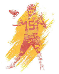 Our free coloring pages for adults and kids, range from star wars to mickey mouse. Patrick Mahomes Kansas City Chiefs Water Color Art 1 Poster By Joe Hamilton