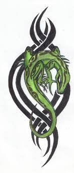 Tribal ink professional airbrush stencils come with a lifetime warranty; Tribal Lizard By Reaperxxiv On Deviantart