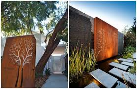Deco Jardin Acier Corten 30 Idees Pour Sortir Les Sentiers Battus Garten Deko Cortenstahl Und Gartengestaltung