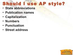 abbreviating states ap style drone fest