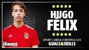 Na luz, fica o outro félix: Hugo Felix Sl Benfica U15 Goals Skills Youtube