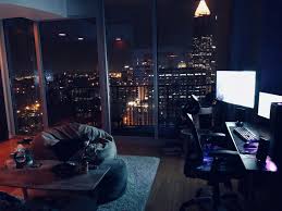 My Cozy Gaming Spot In The City Cozyplaces Game Room Design Room Setup Dream Rooms