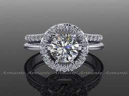 Halo Engagement Ring Enhancer Ring Guard With French Style Set Natural Di Wedding Ring Enhancers Classic Engagement Ring Solitaire Engagement Ring Enhancers