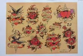 Love The Name Across The Small Flower To The Left Of 2j Sailor Jerry Tattoos Sailor Jerry Sailor Jerry Flash