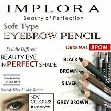 Jual Pensil Alis Implora Pensil Alis Implora Eyebrow Pencil Bpom Hitam Kab Klaten Vadenpika Kosmetik Tokopedia