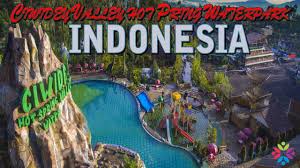 Ciwidey Valley Hot Spring Waterpark Indonesia Youtube